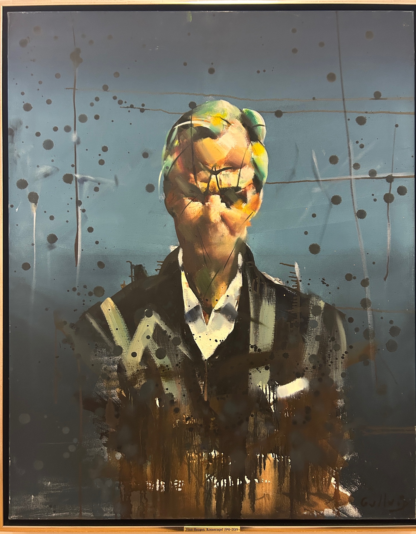 Portett av Finn Haugan